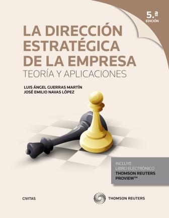 Portada del libro La dirección estratégica de la empresa